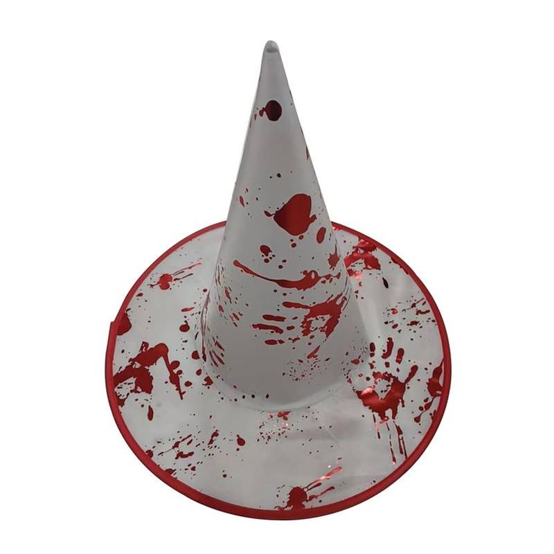 Chapéu de Bruxa com Sangue Halloween Sortido - 1 Un