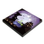 Guardanapo Estampado 32cm Folha Dupla Halloween Bruxa - 20 Un