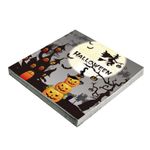 Guardanapo Estampado 32cm Folha Dupla Halloween Noite - 20 Un