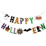 Faixa Happy Halloween Boo 2,00 Metros - 1 Un