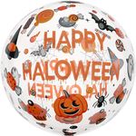 Balão Bolha Happy Halloween 45cm - 1 Un