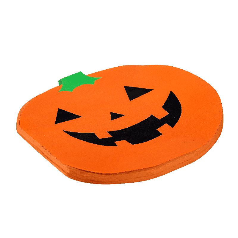 Guardanapo Estampado Folha Dupla Halloween Abóbora - 20 Un