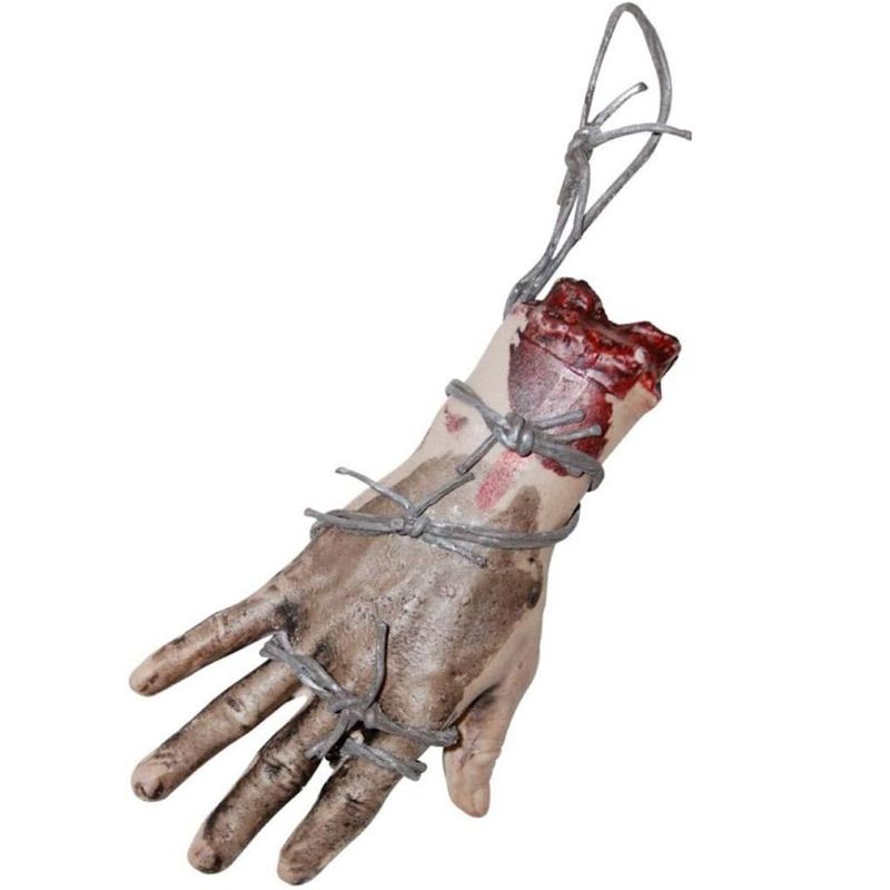 Membros Mão Pendurada Halloween - 1 Un