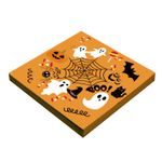 Guardanapo Estampado 32cm Folha Dupla Halloween Boo - 20 Un