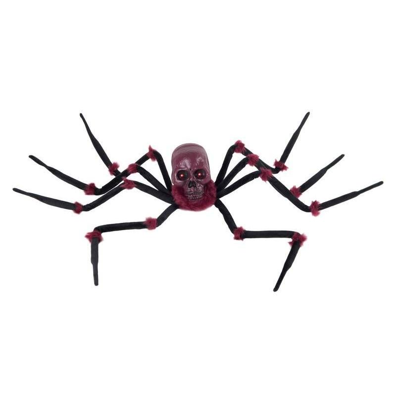 Aranha Halloween com Som, Luz e Movimento Sortido 1,15 Metros - 1 Un
