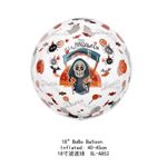 Balão Bolha Foice Halloween 45cm - 1 Un