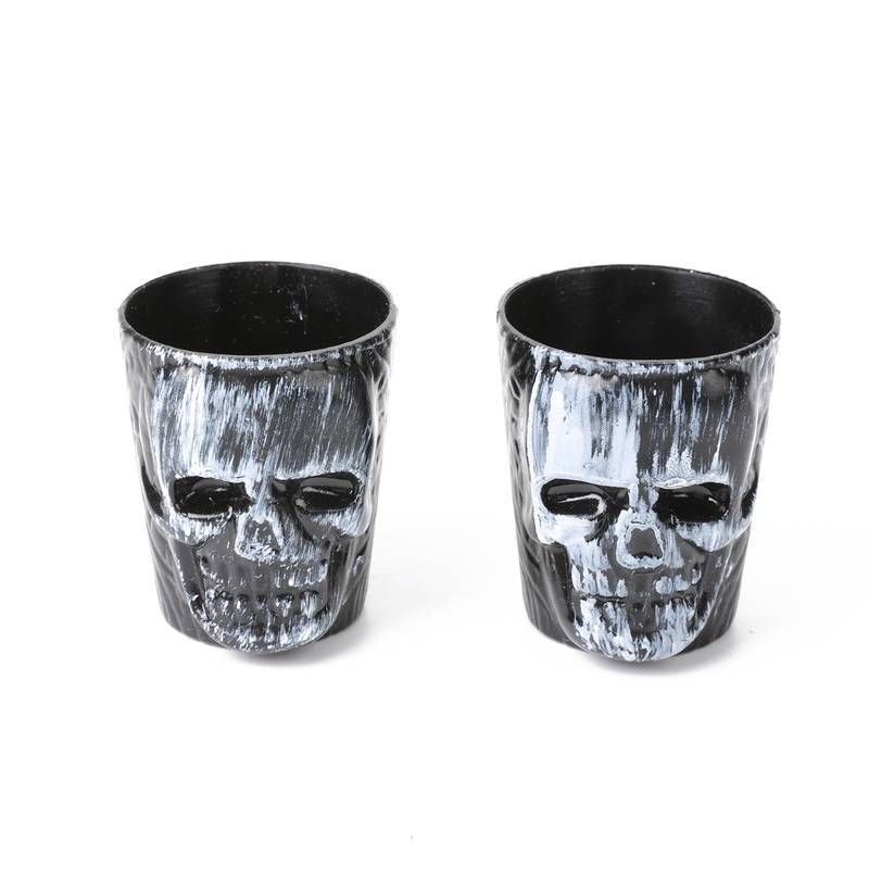 Copo Shot Monstro Halloween Sortido 20ml - 2 Un