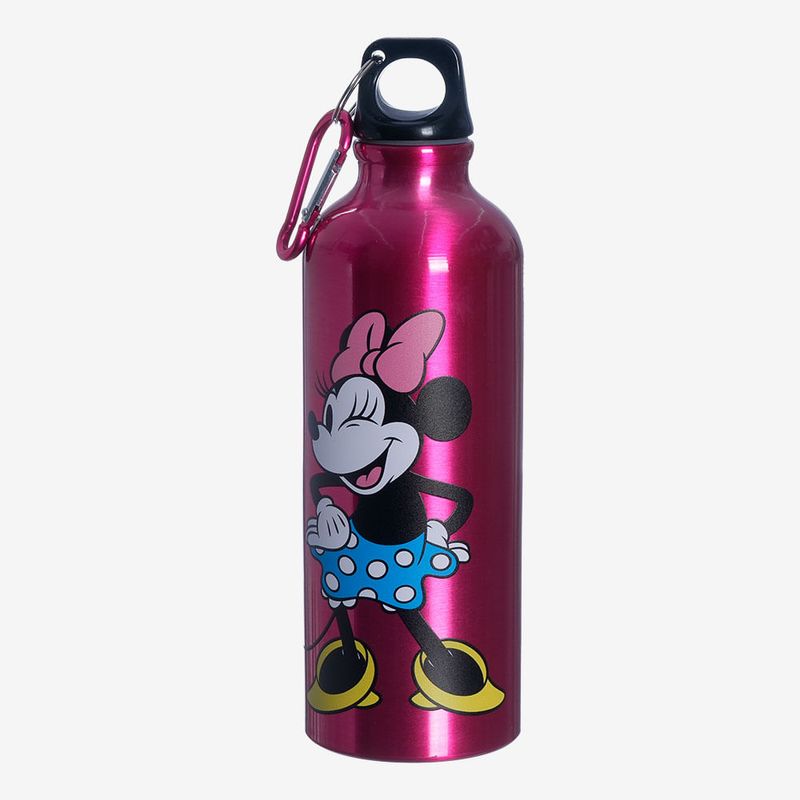 Garrafa com Mosquetão Minnie - Disney