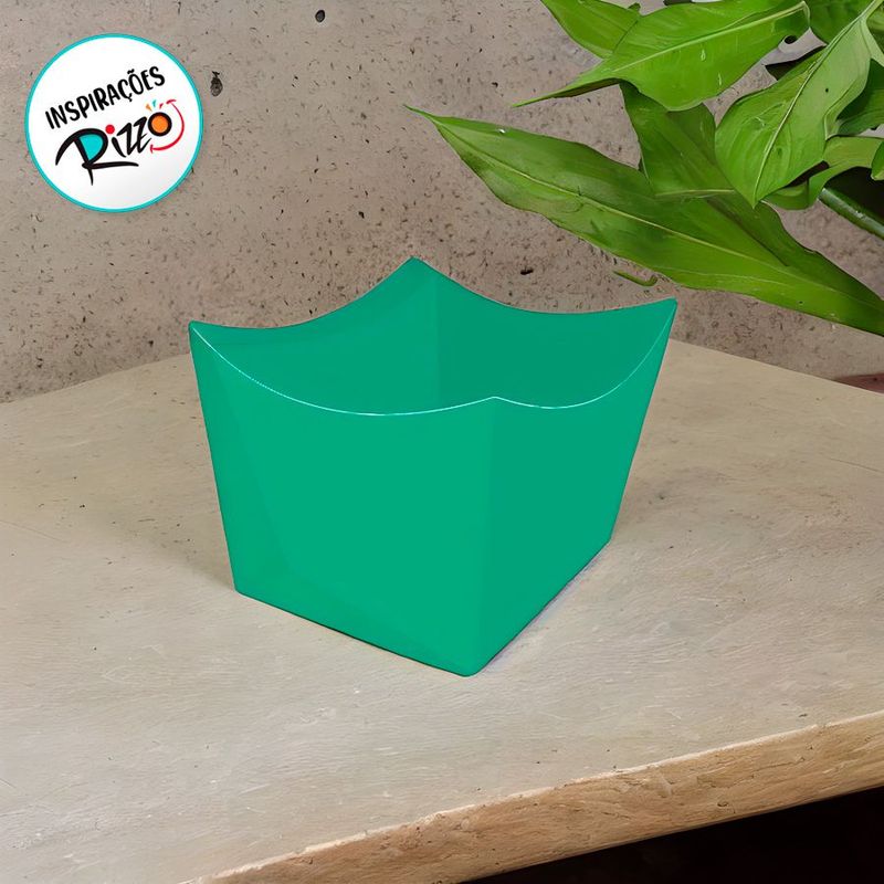 Forminha Cachepot - Verde Bebê - 24 unidades - Magazine 25
