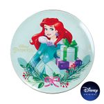 Sousplat Natalino - Princesa Ariel - 33cm - 1 UN - Disney Original - Cromus - Rizzo