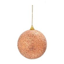 Bolas de Natal - Rose Gold - 10 cm - 4 unidades - Cromus - Magazine 25