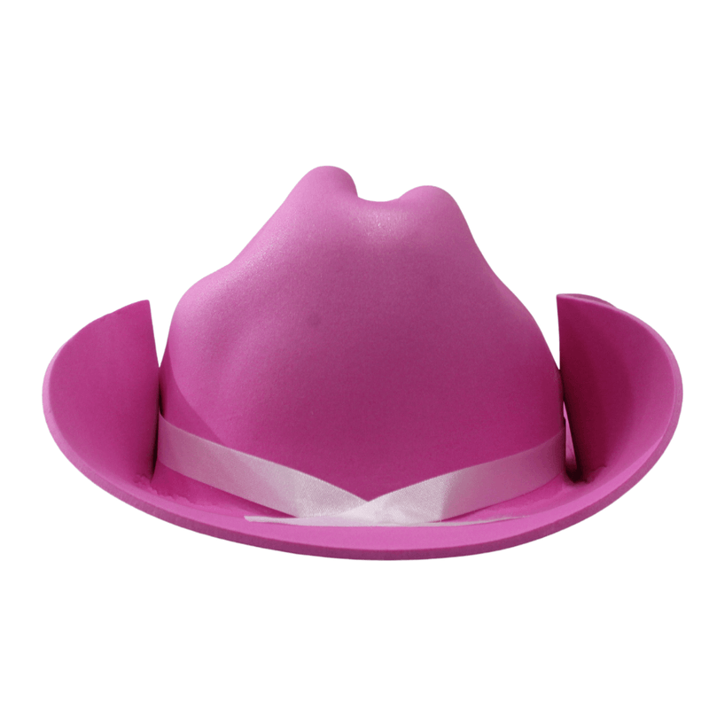 Chapéu Barbie Cowgirl Rosa Adulto