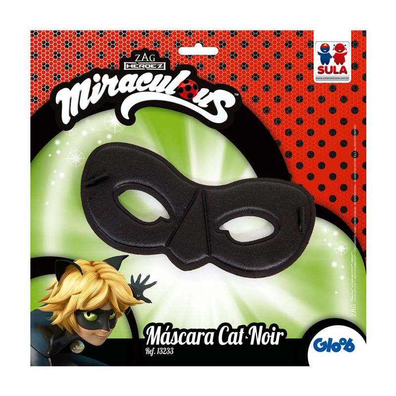 Máscara Cat Noir - Miraculous