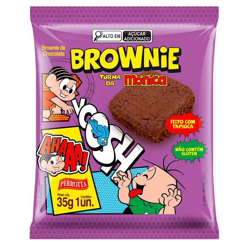 Brownie Turma da Mônica 35g - Perrotta