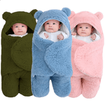 Saco de Dormir Para Bebê Mantinha Rosa de Ursinha  P