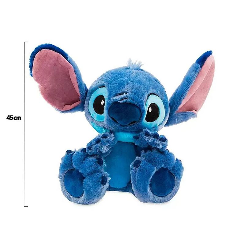 Pelúcia Disney Stitch Big Feet 45cm Lilo & Stitch - Disney Original - 1 Un - Magazine 25