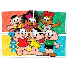 Painel 4 Lâminas Turma da Mônica New - Festcolor