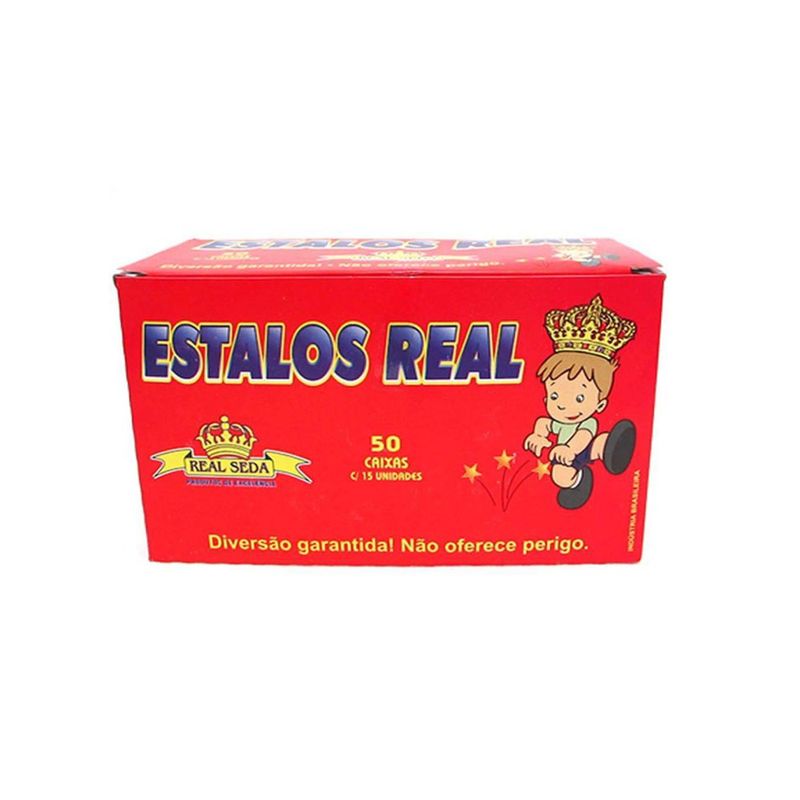 ESTALO SALAO REAL 50 C/10 - REAL SEDA