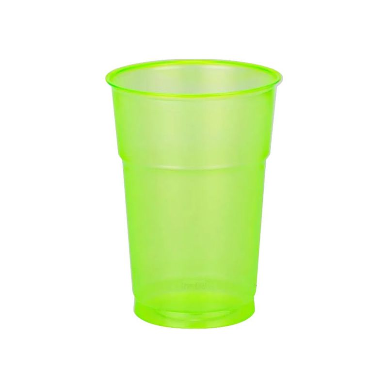 Copo Neon Verde 300ml C/50 Copaza