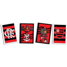 Quadro Decorativo Flamengo 2023 C/4 - Festcolor