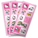 Adesivo Quadrado Hello Kitty com 30 - Festcolor