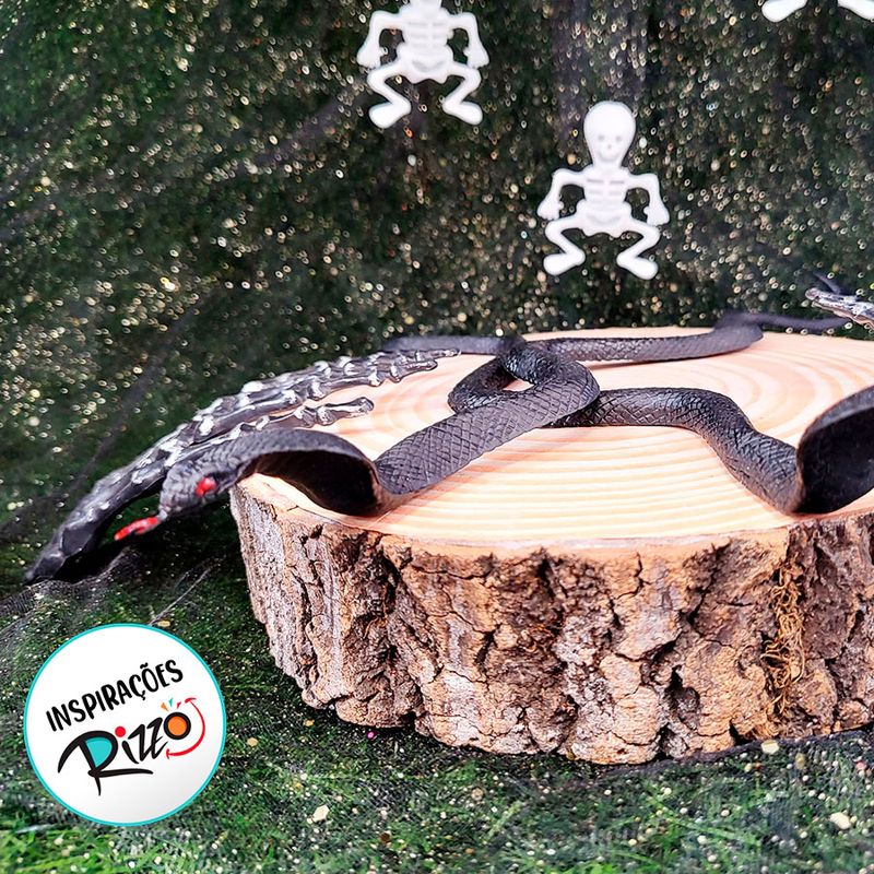 Kit Cobras Naja de Plástico - 36cm - 2 unidades - Magazine 25