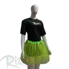 Saia Tule com Glitter - 40cm - Verde - Mod:186 - 01 unidade - Magazine 25