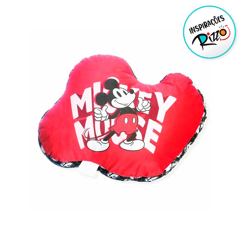 Almofada Formato Mickey Mouse - 38cm - 1 unidade - Zona Criativa - Magazine 25