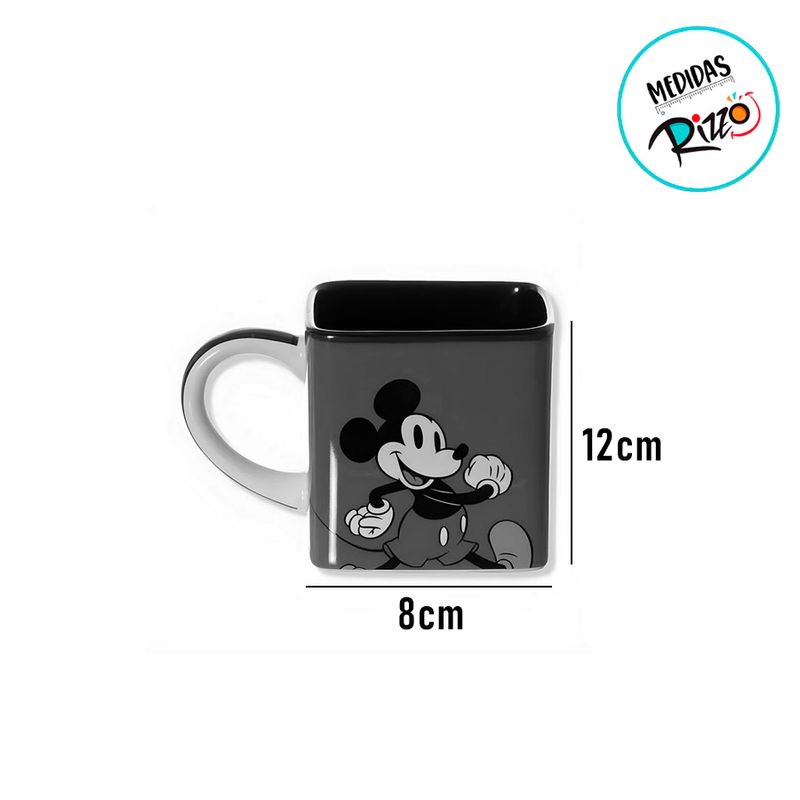 Caneca Cubo Mickey Mouse - 300ml - 1 unidade - Zona Criativa - Magazine 25