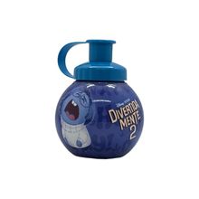 Garrafa Squeeze Bola Divertidamente - Azul - 250ml - 1 unidade - Magazine 25