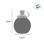 Garrafa Squeeze Bola Divertidamente - Amarela - 250ml - 1 unidade - Magazine 25