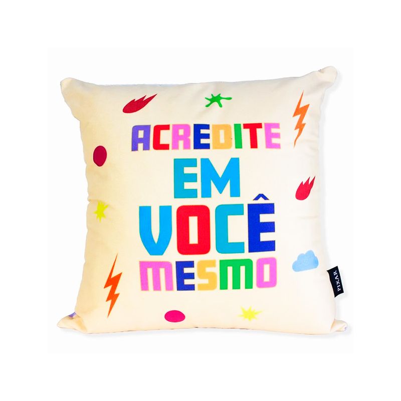 Almofada Divertidamente - 40cm - 1 unidade - Zona Criativa - Magazine 25