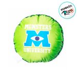 Almofada Redonda Mike Monstros S.A - 32cm - 1 unidade - Zona Criativa - Magazine 25