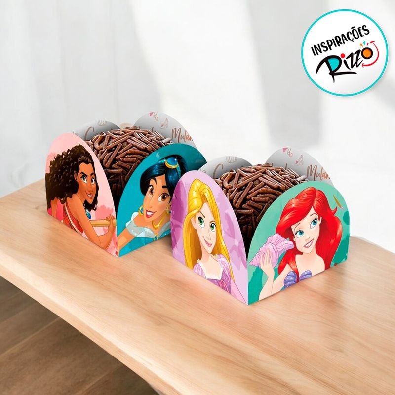 Porta Forminha - Princesas Disney - 50 unidades - Regina - Rizzo