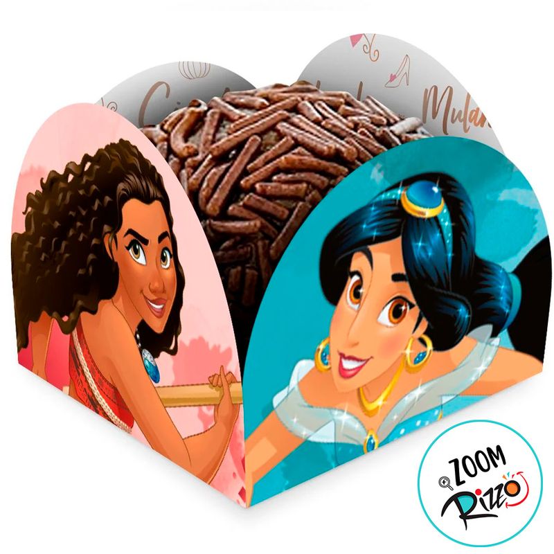 Porta Forminha - Princesas Disney - 50 unidades - Regina - Magazine 25