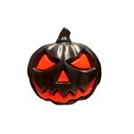 Enfeite Decorativo Halloween - Abóbora Preta 19cm - 1 unidade - Magazine 25