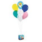 Kit Balões Festa Baby Shark - 1 Unidade - Cromus - Magazine 25