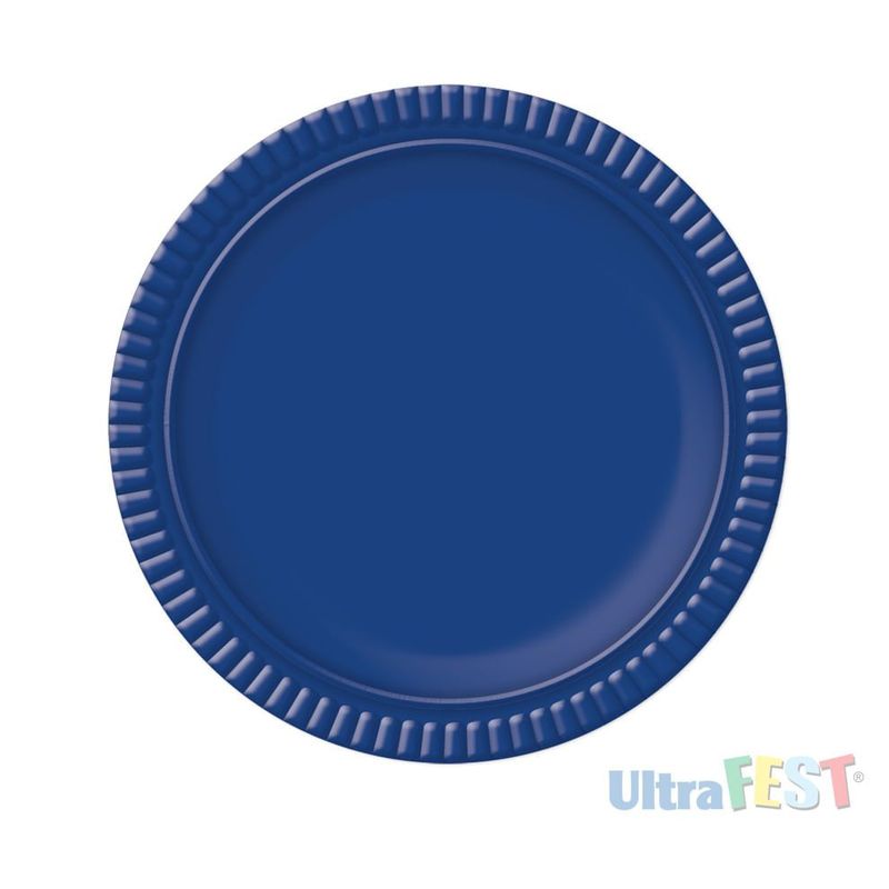 Prato 27cm Azul Escuro Ultrafest