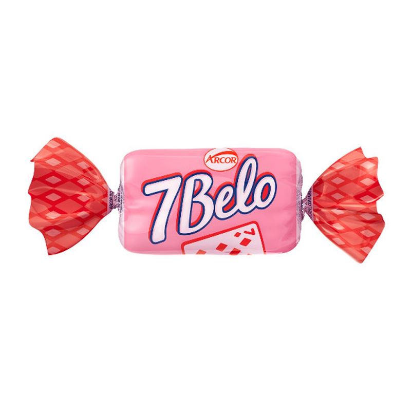 Bala 7 Belo Iogurte Morango 100g - Arcor