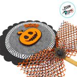 Palito Decorativo Halloween - Abóborinha Boo! - 29cm - 1 unidade - Magazine 25