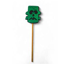 Palito Decorativo Halloween - Frankenstein - 31cm - 5 unidades - Magazine 25