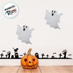 Placa Decorativa em EVA - Fantasma - 37x38cm - 1 unidade - Magazine 25