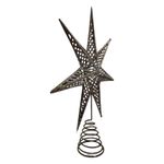 Topo Estrela Para Árvore de Natal Metal - 25x29cm - 1 unidade - Magazine 25