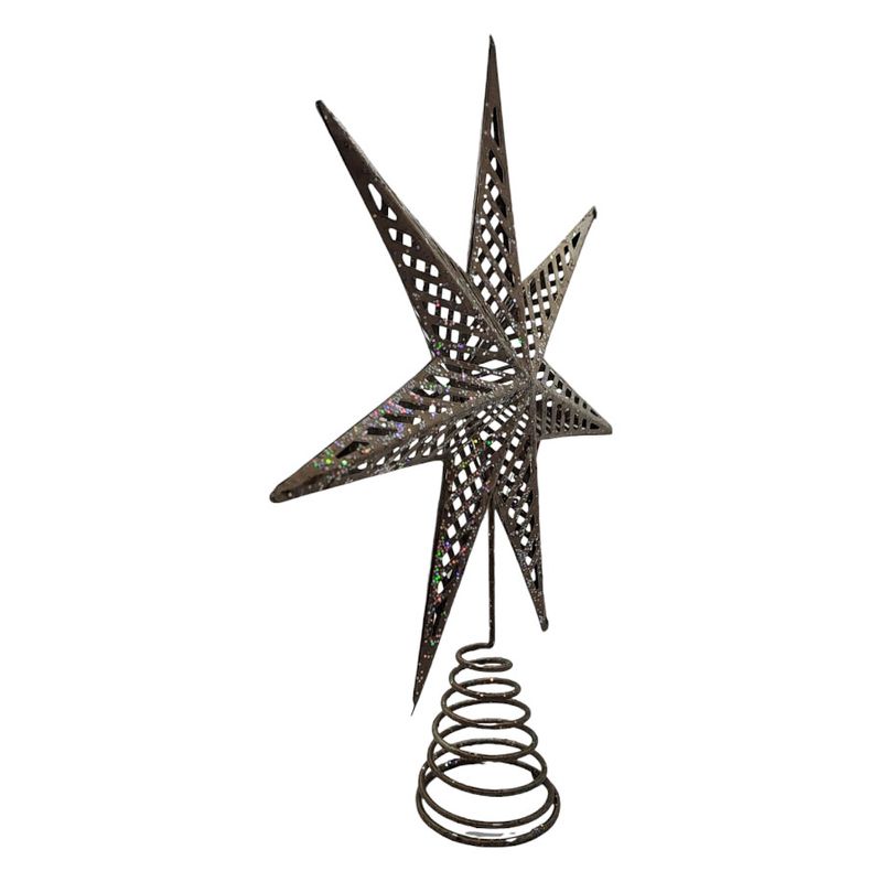 Topo Estrela Para Árvore de Natal Metal - 25x29cm - 1 unidade - Magazine 25