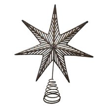 Topo Estrela Para Árvore de Natal Metal - 25x29cm - 1 unidade - Magazine 25