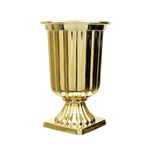 Vaso Romano Metalizado Dourado Mirandinha