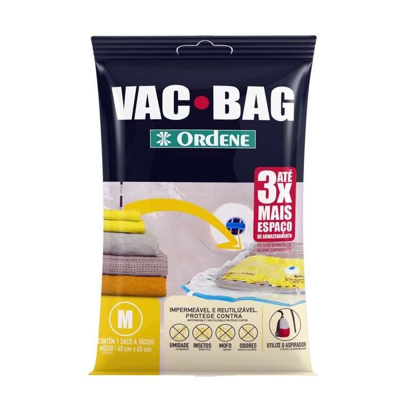 Saco Vac Bag 45X65Cm Medio Ordene