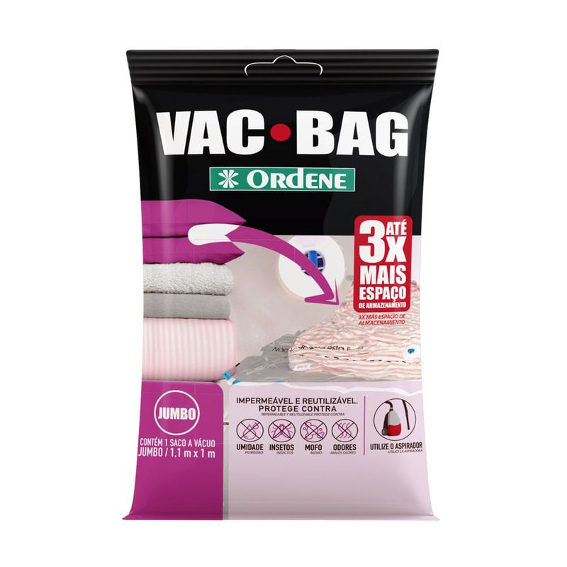 Saco Vac Bag 100X110Cm Jumbo Ordene