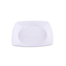Prato bolo sobremesa reforcado branco C/10 Prafesta