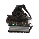 Enfeite Decorativo Halloween - Chapéu e Livros Noites de Terror - 25cm - Som e Movimento - 1 unidade - Cromus - Magazine 25